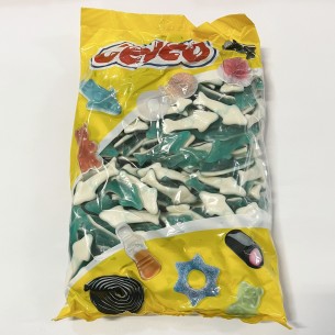 Caramella morbida Gommosa a forma di PESCIOLINO senza Glutine confezione 2 Kg Art 06192300