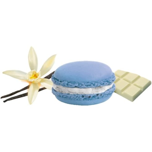 Dolce MACARONS Gusto VANIGLIA colore Carta da Zucchero idea Pasticceria Eventi Confezione 5 pz Art CTMACVANCZ5
