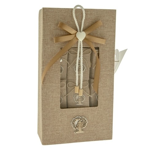 Bomboniera MAXI Libro con interno mini libro porta confetti con simbolo Comunione 18 x 34 cm art SC628