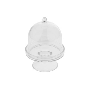 Scatola Alzatina Trasparente Plastica porta confetti cm 7,5 h Confezione 12 pz - Art SC194